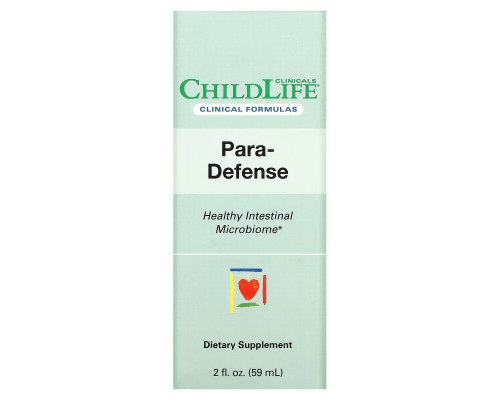 Childlife Clinicals, Para-Defense, Healthy Intestinal Microbiome, 2 fl oz (59 ml) Childlife Clinicals, Para-Defense, Healthy Intestinal Microbiome, 2 fl oz (59 ml)