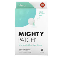 Hero Cosmetics, Mighty Patch, Micropoint For Blemishes, 8 Patches