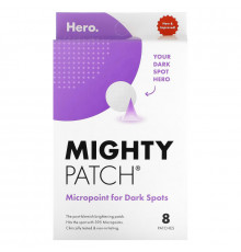 Hero Cosmetics, Mighty Patch, Micropoint для темных пятен, 8 патчей