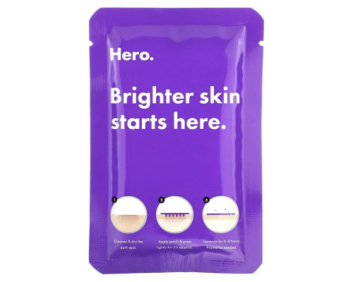 Hero Cosmetics, Mighty Patch, Micropoint для темных пятен, 8 патчей