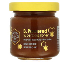 Beekeeper's Naturals, B. Powered Superfood Honey, 4.4 oz (125 g)