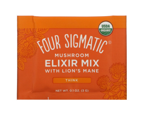 Four Sigma Foods Lion's Mane Superfood Mushroom Drink Mix 20 Packets 0.1 oz (3 g) Each Four Sigma Foods Lion's Mane Superfood Mushroom Drink Mix 20 Packets 0.1 oz (3 g) Each