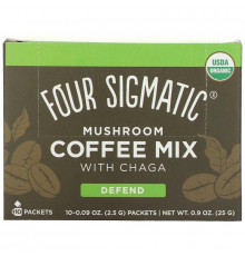 Four Sigma Foods Кордицепс Грибной кофе 10 шт 0.09 унции Каждый