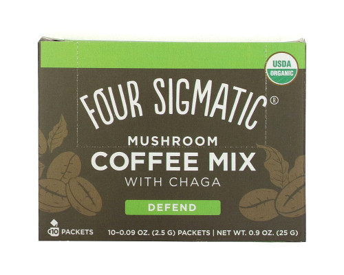 Four Sigma Foods Кордицепс Грибной кофе 10 шт 0.09 унции Каждый Four Sigma Foods Кордицепс Грибной кофе 10 шт 0.09 унции Каждый