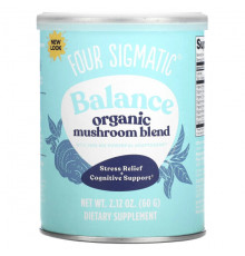 Грибы Balance, Organic Mushroom Blend, Caffeine Free, 2.12 oz (60 g)