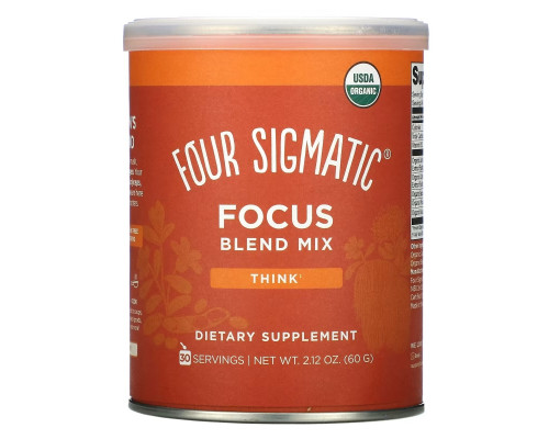 Four Sigmatic, Focus Blend Mix, 2.12 oz (60 g) Four Sigmatic, Focus Blend Mix, 2.12 oz (60 g)