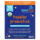 Детское здоровье LoveBug Probiotics, пробиотики для детей в возрасте от 12 месяцев до 4 лет, 15 млрд КОЕ, 30 пакетиков по 1,8 г (0,06 унции)