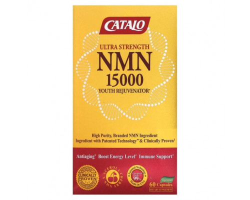 Витамины группы B NMN 15000 Youth Rejuvenator, 60 Vegetarian Capsules Витамины группы B NMN 15000 Youth Rejuvenator, 60 Vegetarian Capsules