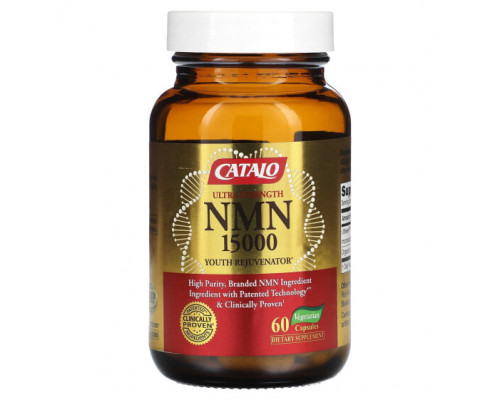 Витамины группы B NMN 15000 Youth Rejuvenator, 60 Vegetarian Capsules Витамины группы B NMN 15000 Youth Rejuvenator, 60 Vegetarian Capsules
