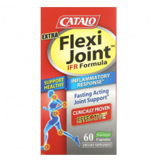 Для мышц и суставов Catalo Naturals, Extra Flexi Joint, формула IFR, 60 вегетарианских капсул