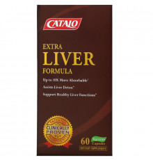Catalo Naturals, Extra Liver Formula, 60 Vegetarian Capsules