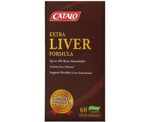 Catalo Naturals, Extra Liver Formula, 60 Vegetarian Capsules Catalo Naturals, Extra Liver Formula, 60 Vegetarian Capsules