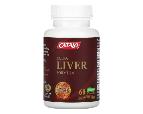Catalo Naturals, Extra Liver Formula, 60 Vegetarian Capsules Catalo Naturals, Extra Liver Formula, 60 Vegetarian Capsules