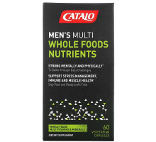 Catalo Naturals, Men's Multi, Whole Food Nutrients, 60 Vegetarian Capsules