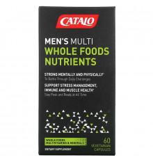 Catalo Naturals, Men's Multi, Whole Food Nutrients, 60 Vegetarian Capsules