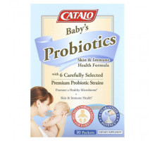 Детское здоровье Catalo Naturals, Детские пробиотики, 30 пакетиков по 1,5 г (0,05 унции)