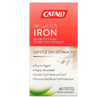Catalo Naturals, Women's Iron, 60 Vegetarian Capsules