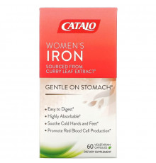 Catalo Naturals, Women's Iron, 60 Vegetarian Capsules