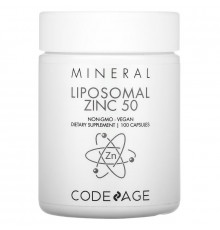 Codeage, Liposomal, Zinc 50, Non-GMO, Vegan, 100 Capsules
