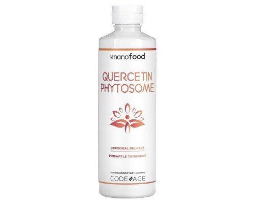 Codeage, Quercetin Phytosome, Pineapple Tangerine, 15.22 fl oz (450 ml) Codeage, Quercetin Phytosome, Pineapple Tangerine, 15.22 fl oz (450 ml)