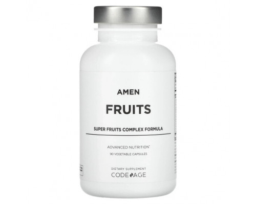 Фрукты и ягоды Amen, Fruits, 90 Vegetarian Capsules Фрукты и ягоды Amen, Fruits, 90 Vegetarian Capsules