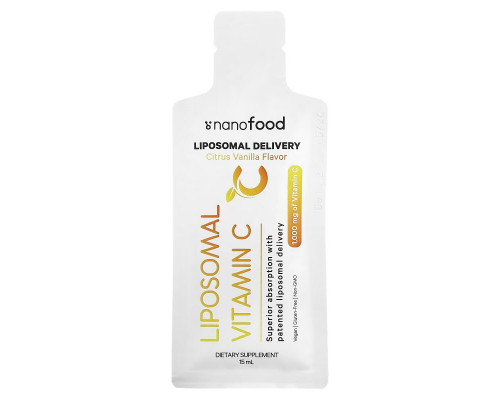 Codeage, Liposomal Vitamin C, Citrus Vanilla, 1,000 mg, 32 Pouches, 0.5 fl oz (15 ml) each Codeage, Liposomal Vitamin C, Citrus Vanilla, 1,000 mg, 32 Pouches, 0.5 fl oz (15 ml) each