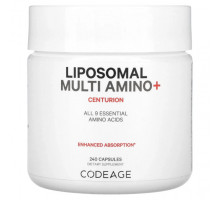Аминокислоты Codeage, Liposomal Multi Amino +, Centurion`` 240 капсул