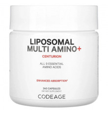 Аминокислоты Codeage, Liposomal Multi Amino +, Centurion`` 240 капсул
