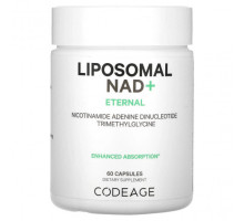 Витамины группы B Codeage, Liposomal NAD +, Eternal, никотинамид аденин динуклеотид триметилглицин, 60 капсул