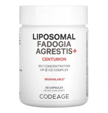 Цинк Codeage, Liposomal Fadogia Agrestis +, 60 капсул