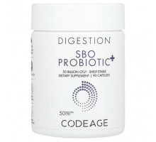 Пребиотики и пробиотики SBO Probiotic+, 50 Billion CFU, 90 Capsules