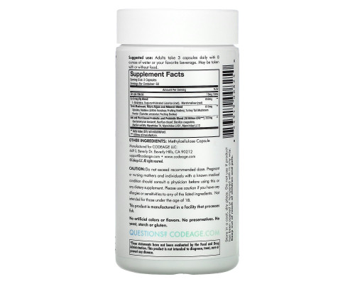 CodeAge, Digestion, Gut Health Formula, 180 Capsules CodeAge, Digestion, Gut Health Formula, 180 Capsules