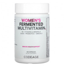 Витаминно-минеральные комплексы Women's Fermented Multivitamin, 120 Capsules