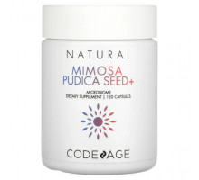 Растительные экстракты и настойки Codeage, Mimosa Pudica Seed +, Microbiome, 120 капсул