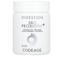 Пребиотики и пробиотики Digestion, SBO Probiotic+, 100 Billion CFU, 90 Capsules