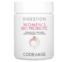 Codeage, Digestion, Women's SBO Probiotic, 50 Billion CFU, 60 Capsules