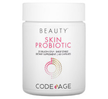 Codeage, Skin Probiotic, Shelf-Stable, 50 Billion CFU, 60 Capsules
