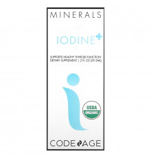 Codeage, Iodine+, 2 fl oz (59.2 ml)