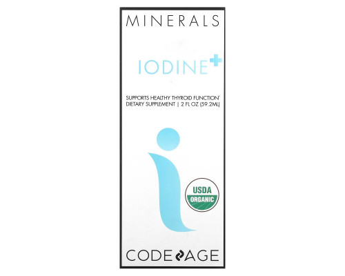 Codeage, Iodine+, 2 fl oz (59.2 ml) Codeage, Iodine+, 2 fl oz (59.2 ml)