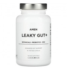 Для пищеварительной системы Codeage, Amen, Leaky Gut +, 90 растительных капсул