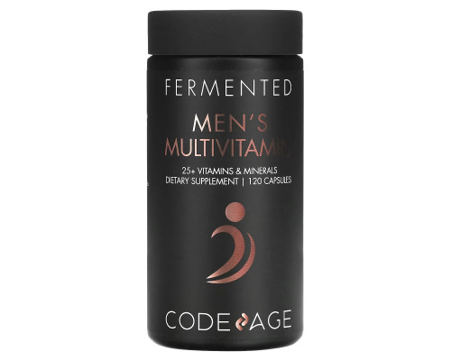 CodeAge, Fermented, Men's Multivitamin, 120 Capsules CodeAge, Fermented, Men's Multivitamin, 120 Capsules