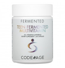 CodeAge, Teen Fermented Multivitamin, 60 Capsules