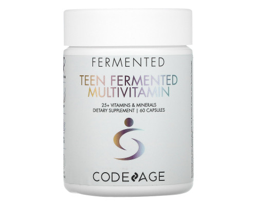 CodeAge, Teen Fermented Multivitamin, 60 Capsules CodeAge, Teen Fermented Multivitamin, 60 Capsules