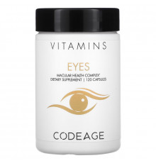 Codeage, Eyes Vitamin, комплекс для здоровья макулы, 120 капсул
