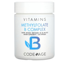 Codeage, Vitamins, Methylfolate B Complex, 120 Capsules