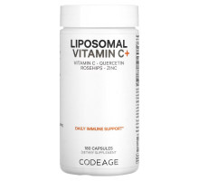 CodeAge, Vitamins, Liposomal Vitamin C+, 180 Capsules