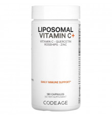 CodeAge, Vitamins, Liposomal Vitamin C+, 180 Capsules