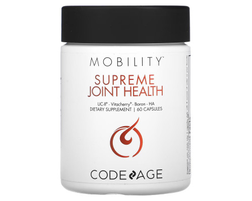 Codeage, Mobility, Supreme Joint Health, UC-II, Vitacherry, Boron, HA, 60 Capsules Codeage, Mobility, Supreme Joint Health, UC-II, Vitacherry, Boron, HA, 60 Capsules