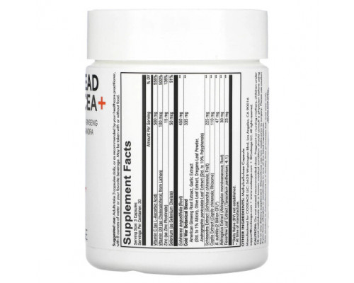 Эхинацея Clearhead Echinacea+, Vitamins, Feverfew, Ginseng, Astralagus, Schisandra, 90 Capsules Эхинацея Clearhead Echinacea+, Vitamins, Feverfew, Ginseng, Astralagus, Schisandra, 90 Capsules