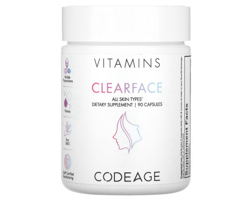 Codeage, Clearface`` 90 капсул Codeage, Clearface`` 90 капсул